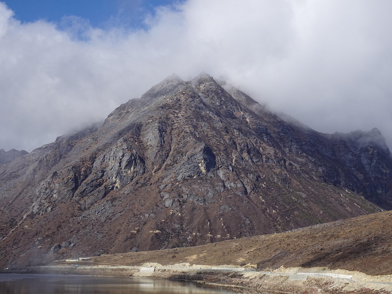 mountain, nature, snowfall, frozen, himalayas, cold, snowy, border, india, sela pass, arunachal